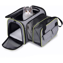 Breathable Expandable Travel Pet Carrier Tote Shoulder Bag Pet Carrier Bag for dog cat